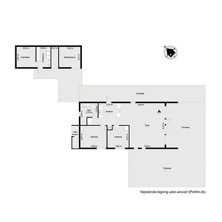Cozy Summer House With 100 Meters To The Sea Ferienhaus